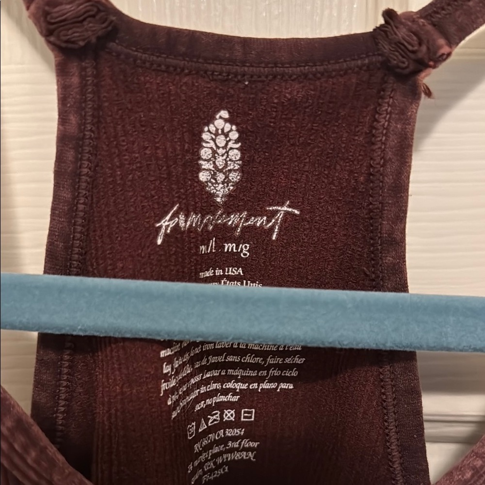 Happiness Runs Ribbed Tank Top - Picture 2 of 2